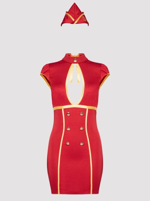 Lovehoney Fantasy Frisky Flight Attendant Costume