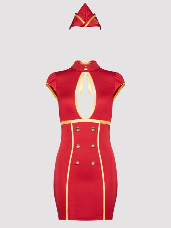 Lovehoney Fantasy Frisky Flight Attendant Costume