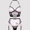 Lovehoney Fantasy Frisky Maid Half Cup Crotchless Costume