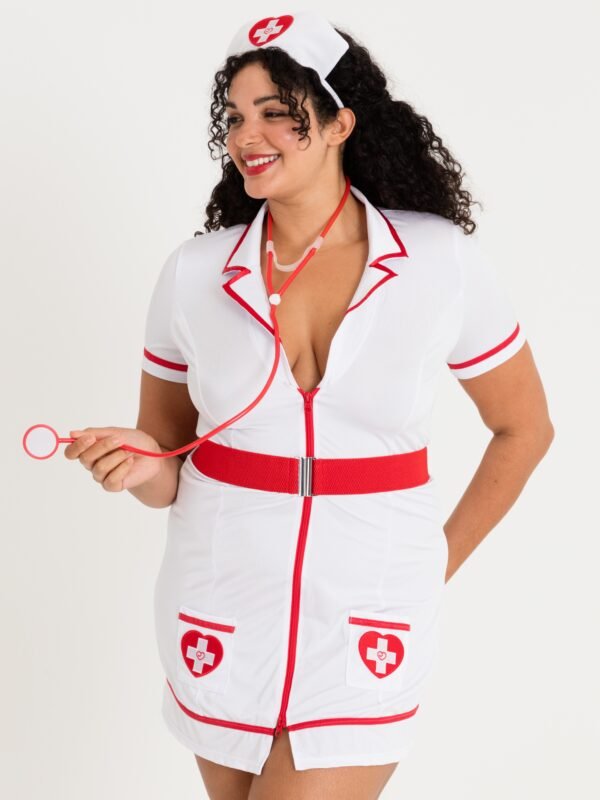 Lovehoney Fantasy Plus Size Flirty Nurse Costume