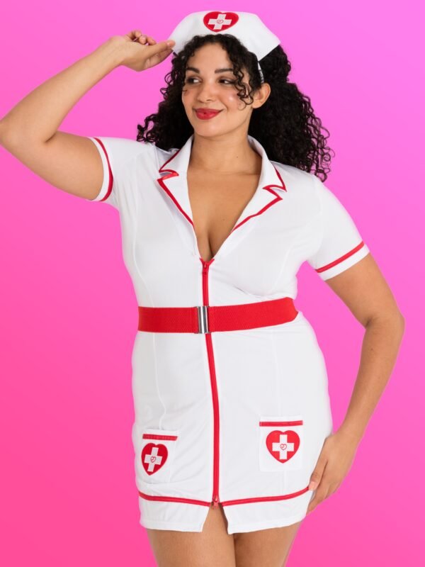 Lovehoney Fantasy Plus Size Flirty Nurse Costume