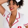 Lovehoney Fantasy Plus Size Heartbeat Hottie Nurse Costume