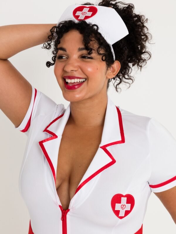 Lovehoney Fantasy Plus Size Heartbeat Hottie Nurse Costume