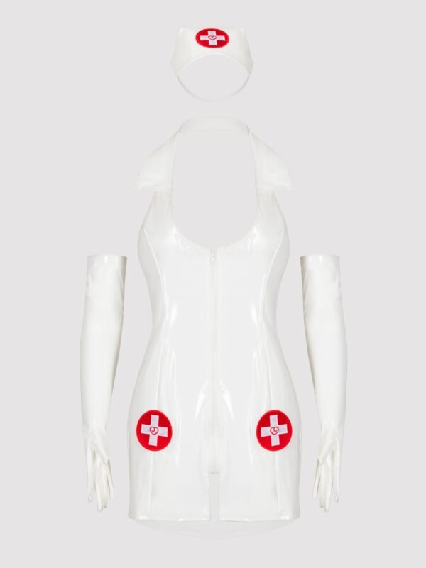 a44922g80865_1 Lovehoney Fantasy Naughty PVC-Look Nurse Costume
