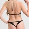 Lovehoney Underwired Lace Triangle Bra & Crotchless G-String Set