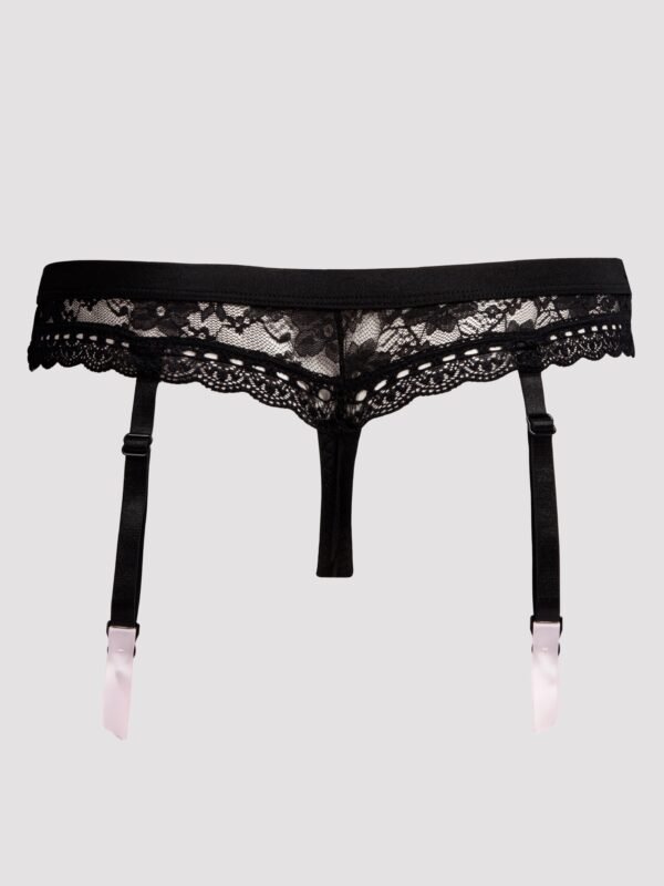 Lovehoney Seduce Me Crotchless Garter Thong