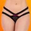 a39497g72446_2 Lovehoney Black Lace Cage-Back Crotchless Panties