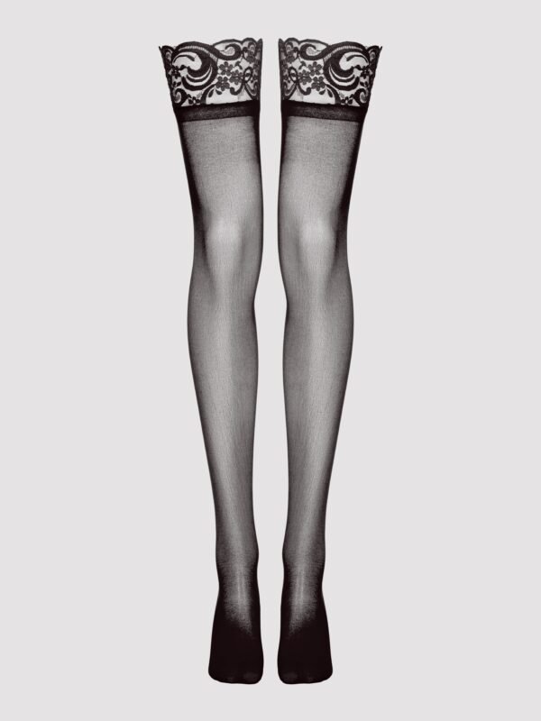 Lovehoney Sheer Lace Top Thigh Highs