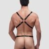 a34095g61135_3 Male Power Shoulder Harness with C-Ring Waist Band Black