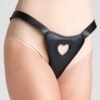 DOMINIX Deluxe Leather Lockable Female Chastity Belt