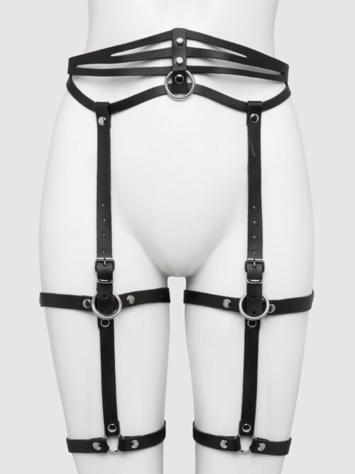 DOMINIX Deluxe Leather Leg Harness