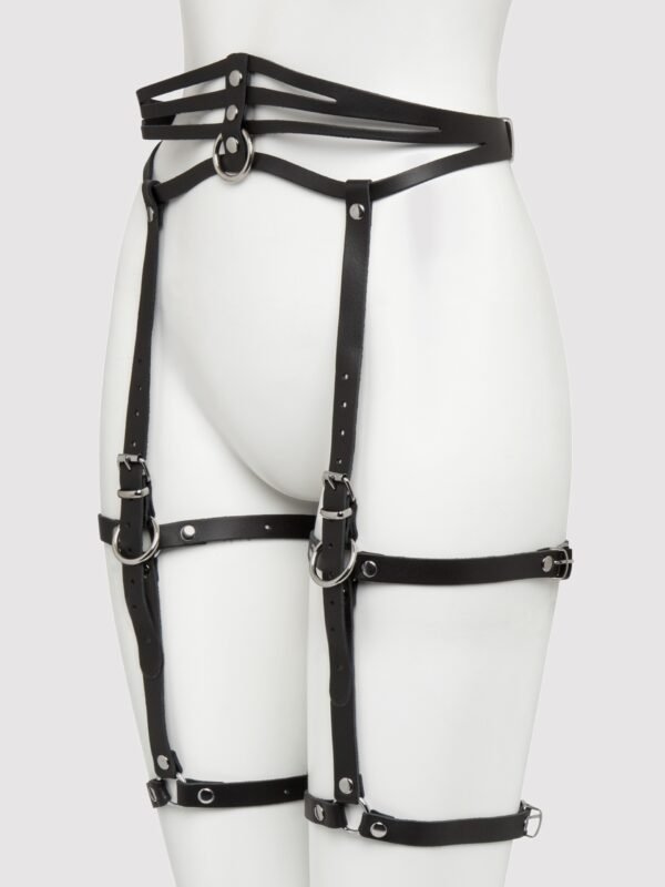 DOMINIX Deluxe Leather Leg Harness