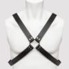 DOMINIX Deluxe Leather Cross-Body Harness