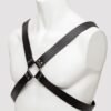 DOMINIX Deluxe Leather Cross-Body Harness
