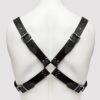 DOMINIX Deluxe Leather Cross-Body Harness
