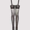 Lovehoney Black Lace Garter Tights