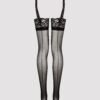 Lovehoney Black Lace Garter Tights