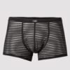 LHM Stripe Mesh Boxer Shorts Black