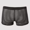 LHM Stripe Mesh Boxer Shorts Black