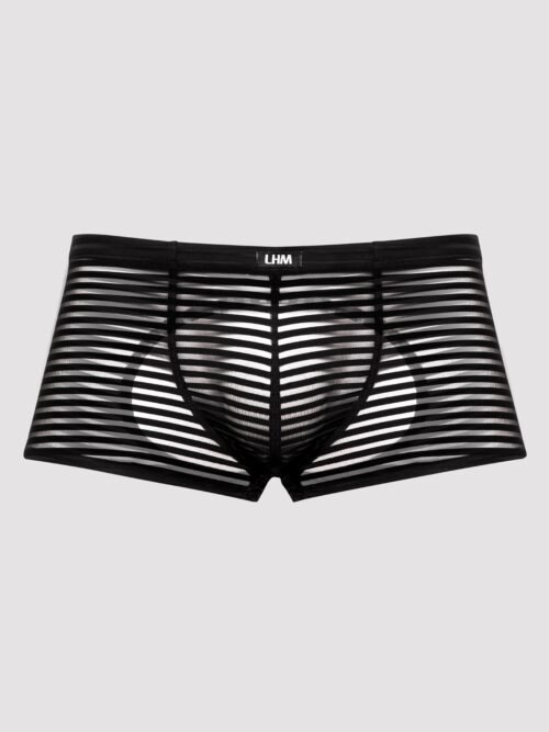 LHM Stripe Mesh Open Back Boxer Shorts