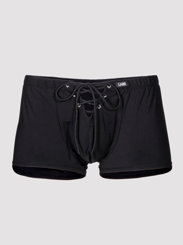 a33894g60811_1 LHM Microfiber Lace Up Boxer Shorts
