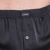 LHM Black Satin Boxer Shorts