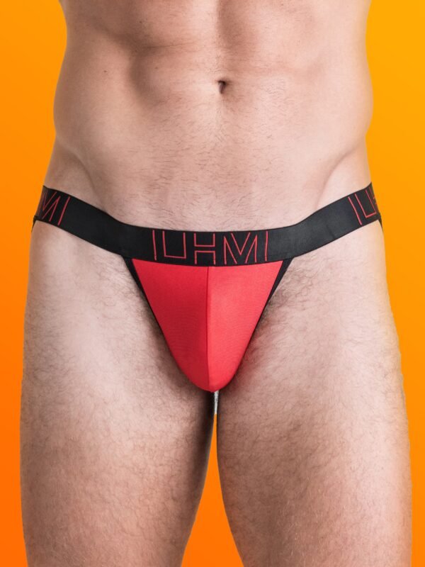 LHM Red Shiny Microfibre Jockstrap