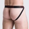 LHM Black Shiny Microfibre Jockstrap