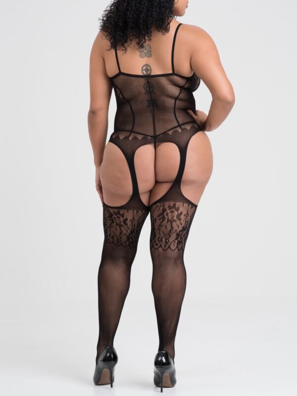 Lovehoney Plus Size Up All Night Lace Bodystocking