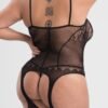 Lovehoney Plus Size Up All Night Lace Bodystocking