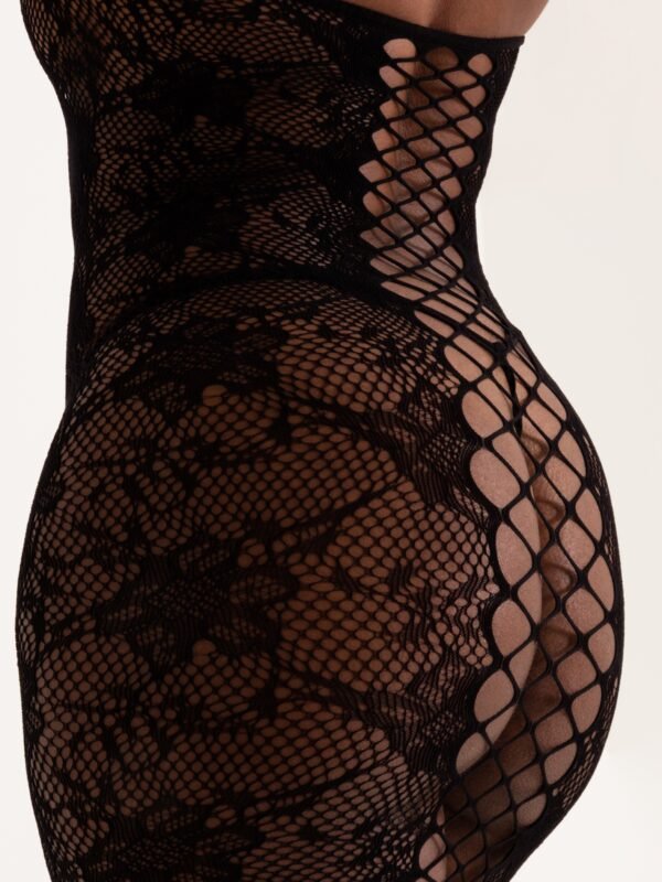 Lovehoney Treasure Chest Black Lace Mini Dress