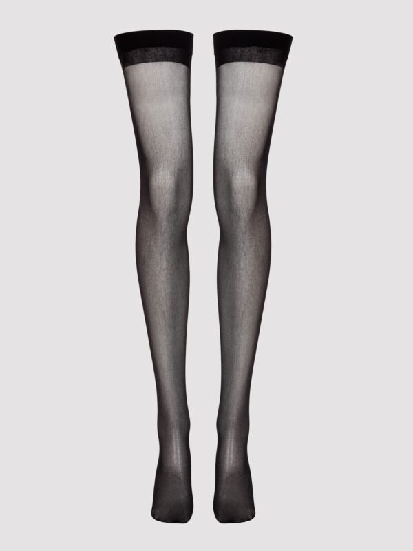 Lovehoney Plus Size Sheer Thigh High Stockings