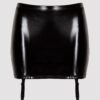 Lovehoney Plus Size Fierce Wet Look Garter Skirt