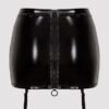 Lovehoney Plus Size Fierce Wet Look Garter Skirt