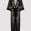 Lovehoney Empress Black Mesh Long Robe