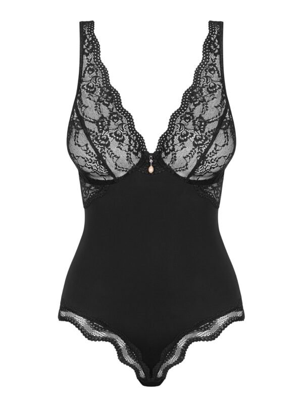 Obsessive Luvae Black Lace Underwire Body