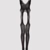 Lovehoney Pure Lust Plunging Crotchless Bodystocking