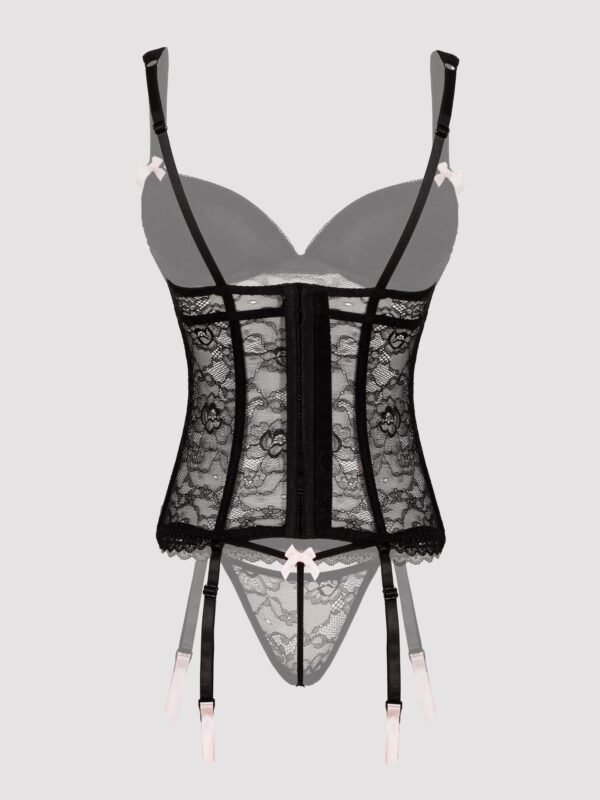 a37771g69983_6 Lovehoney Plus Size Black Lace Push-Up Basque Set