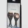 Fifty Shades of Grey Captivate Plus Size Black Spanking Pantyhose
