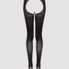 Fifty Shades of Grey Captivate Plus Size Black Spanking Pantyhose