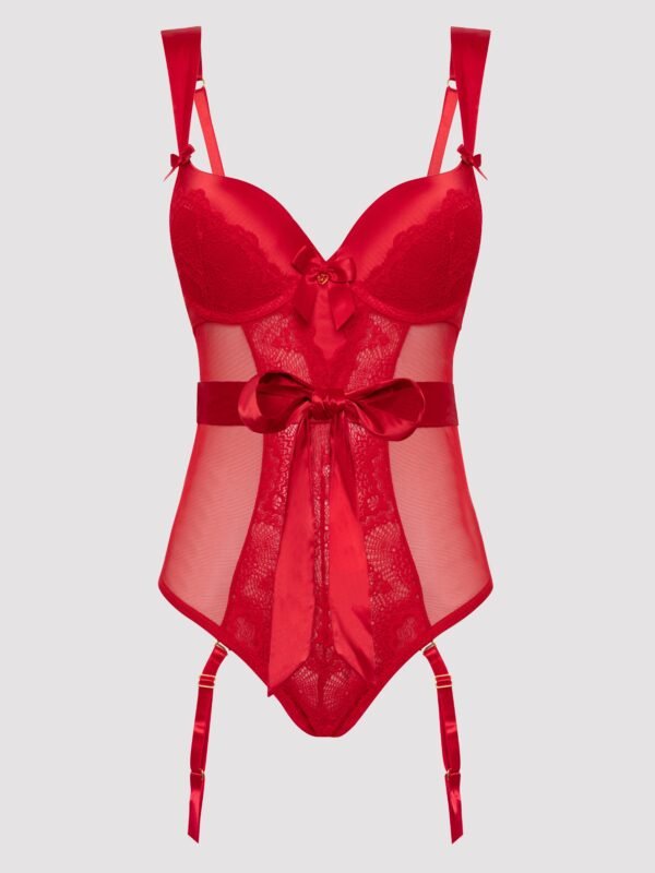 a47279g84751_1 Lovehoney Plus Size Moonlight Desire Red Satin Crotchless Teddy