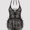Lovehoney Plus Size Flirty Lace Black Teddy