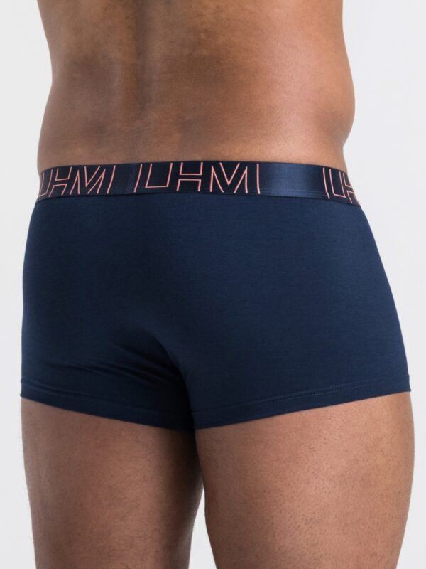 LHM Modal Navy Blue Contrast Boxer Shorts