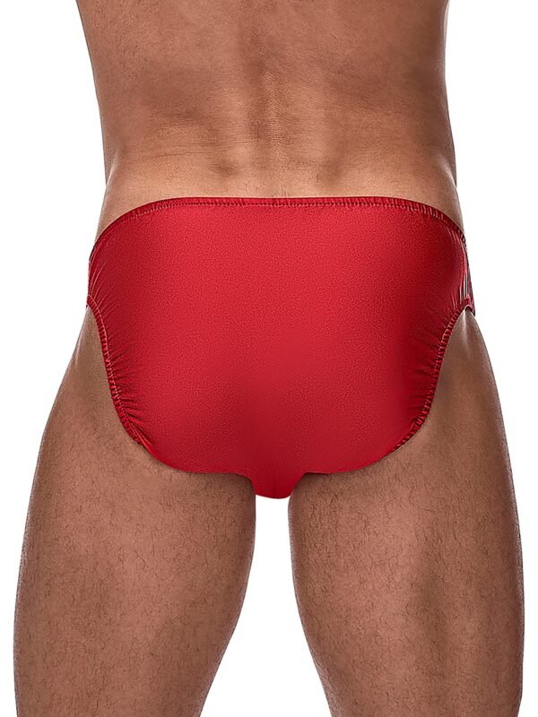 Male Power Red Pouchless Open Front Briefs