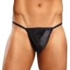 a46776g83978_1 Male Power Black Smooth Satin Posing Pouch