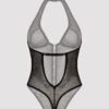 Lovehoney Forbidden Romance Black Mesh Crotchless Body