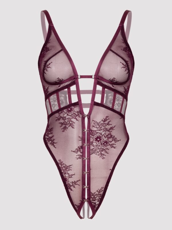 Lovehoney Erotic Allure Plum Crotchless Body