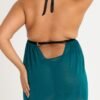 Lovehoney Plus Size Barely There Sheer Green Babydoll Set