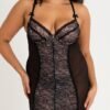 Lovehoney Plus Size Entice Me Black Lace Dress