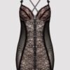 Lovehoney Plus Size Entice Me Black Lace Dress